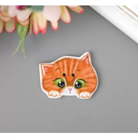 Пуговица дерево 