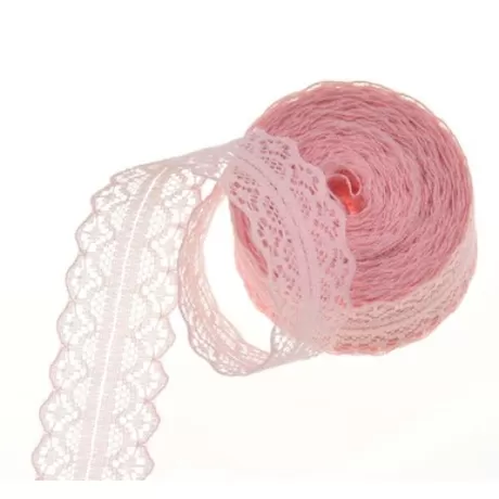 Кружево 3 см цв.персиковый