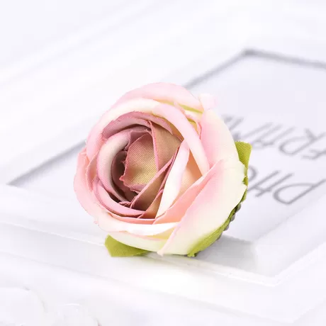Бутон розы цв.мол./роз. 4 см
