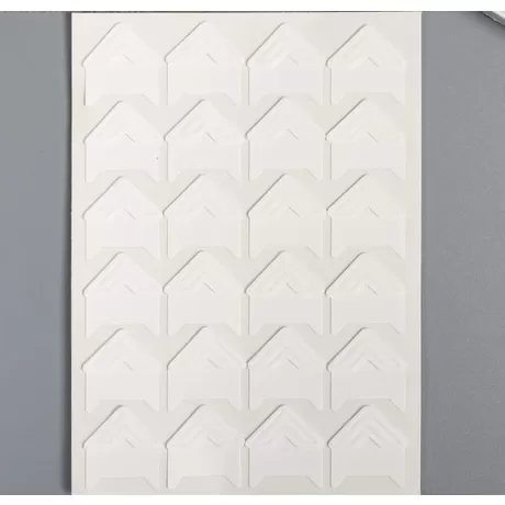 Набор уголков с кармашком для фотографий 24 уголка 