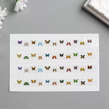 Набор уголков с кармашком для фотографий 44 уголка 