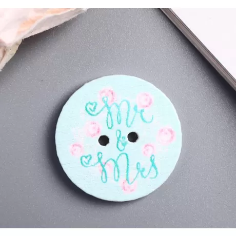 Пуговица декоративная дерево 