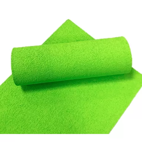 Фоамиран махровый (плюшевый) А4, 2 мм, зеленый